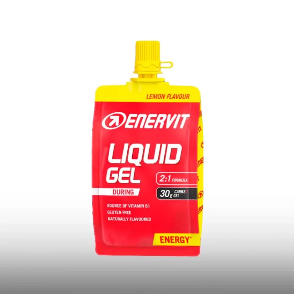 Enervit Gel Liquida 60ML - Lemon en Acabado Blanco