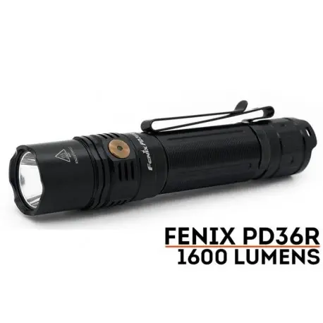 LINTERNA FÉNIX PD36R 1600L + BATERÍ 21700