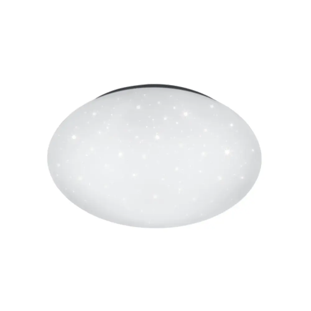 Plafoniera Led Putz con effetto stelle diametro 30 - Bianco