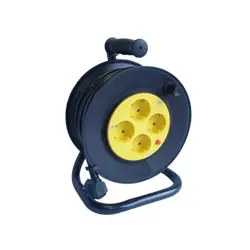 Toma de Corriente USB ENROLLACABLES 4 BASES 50mts