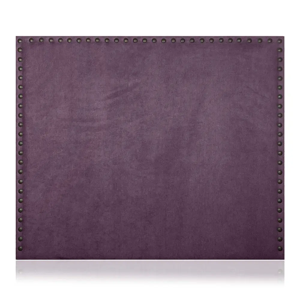 Cabeceros apolo tapizado nido antimanchas violeta 145x120 de sonnomattress