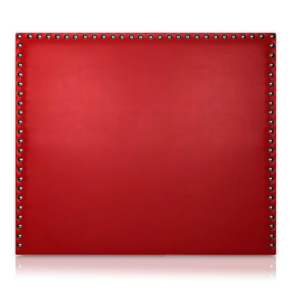 Cabeceros apolo tapizado polipiel rojo 130x120 de sonnomattress