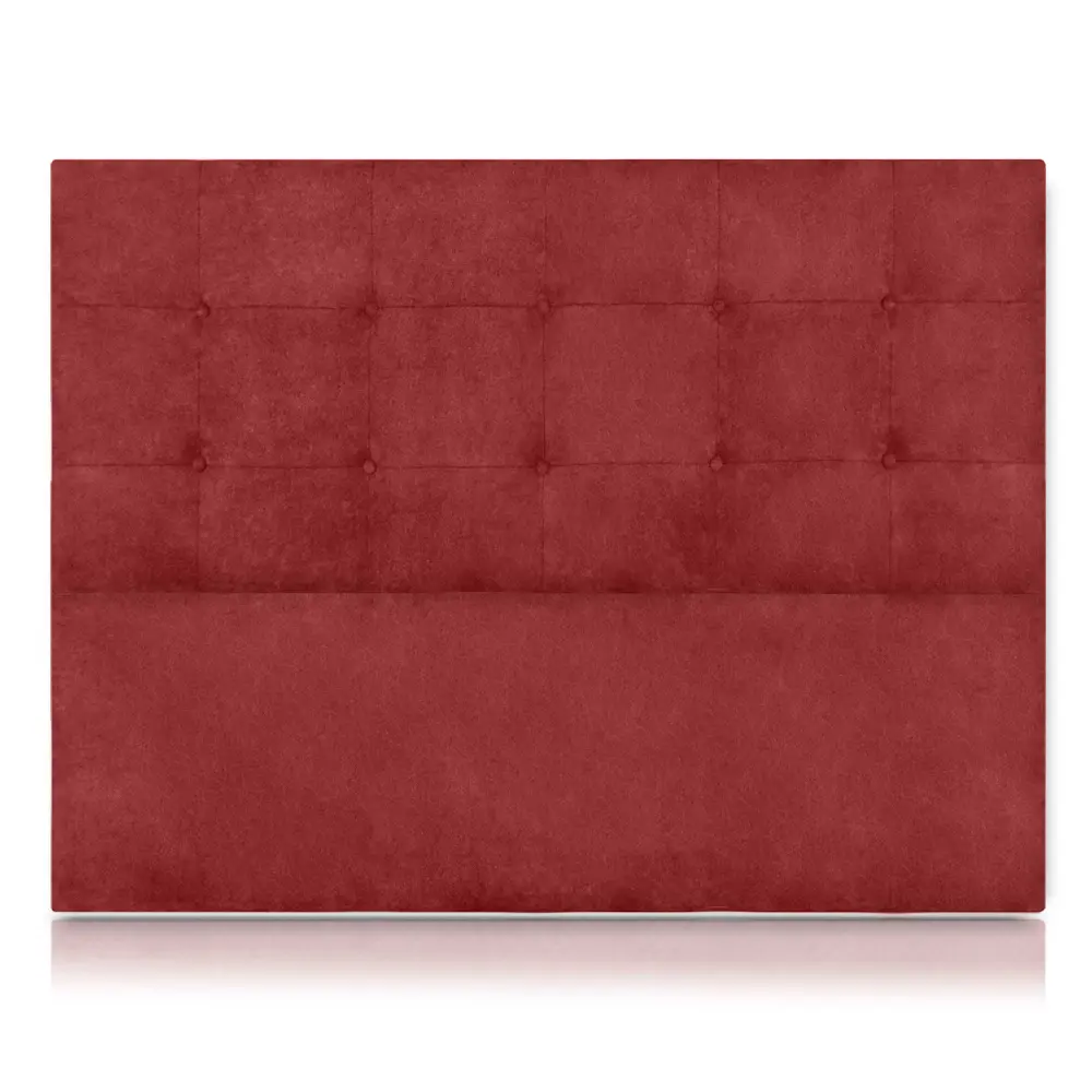 Cabeceros atenea tapizado nido antimanchas rojo 130x120 de sonnomattress