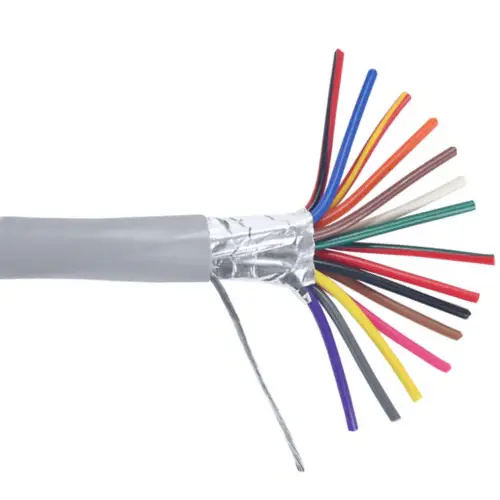 18 AWG 15 Conductor Shielded Poli Conductor Cable