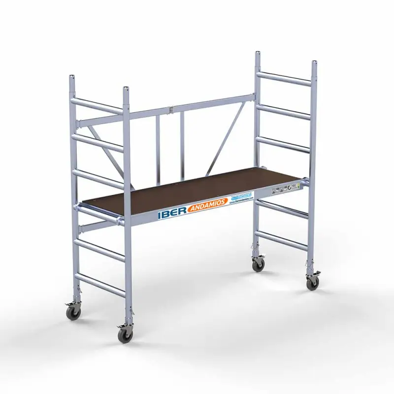 Andamio plegable 75x190 3 metros iberandamios Capacidad 250kg/m²