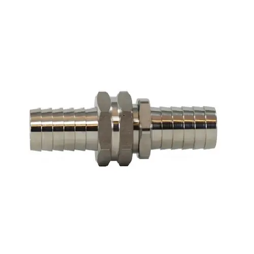 3/4" Hose Barbed X 3/4" Garden Hose Coupling 1.19 Shank Latón Fittings 30029SS