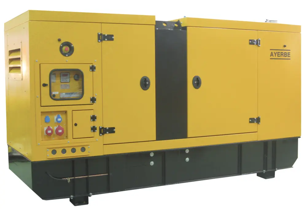 Certificado CE Ayerbe grupo electrógeno ay - 1500 - 200 tx insonorizado automatico