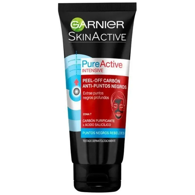 Mascarilla Peel off Anti Puntos Negros Genuino Active Carbón 50 ml - Garnier Talla L | Color Naranja