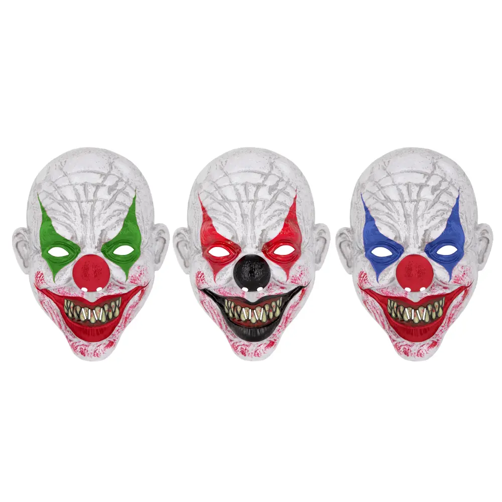 Máscara de payaso de Halloween 23x31,5 cm