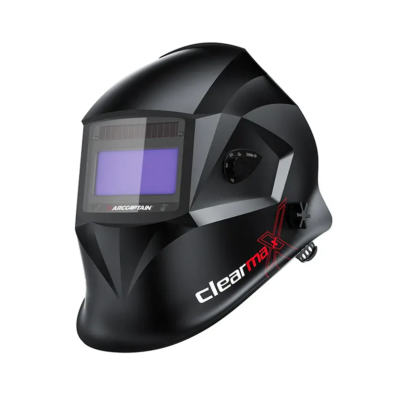 Casco de soldadura ARCCAPTAIN con oscurecimiento automático electrónico y ajuste de sensibilidad