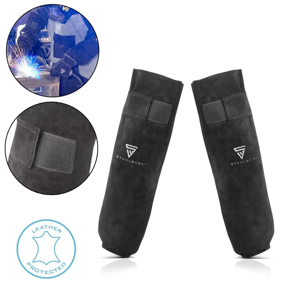 Mangas de soldadura de acero | Pasta de soldadura | Mangas de protección de soldadura | Protección de soldadura | Ropa d...