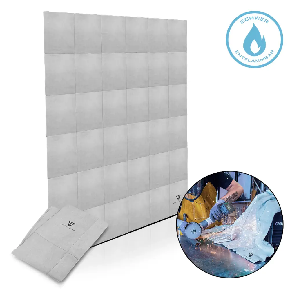 Protección de soldadura de acero Techo / techo de soldadura / techo protector de salpicaduras / alfombra de soldadura hec...