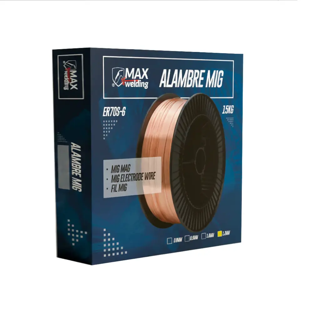 ALAMBRE AWS ER70S-6 (1.2MM) 15KG (MAXWELDING)
