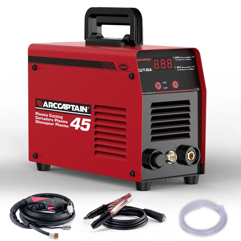 Arccaptain CUT45 Gemelo Voltage 2T/4T Beginner-Friendly Plasma Cutter
