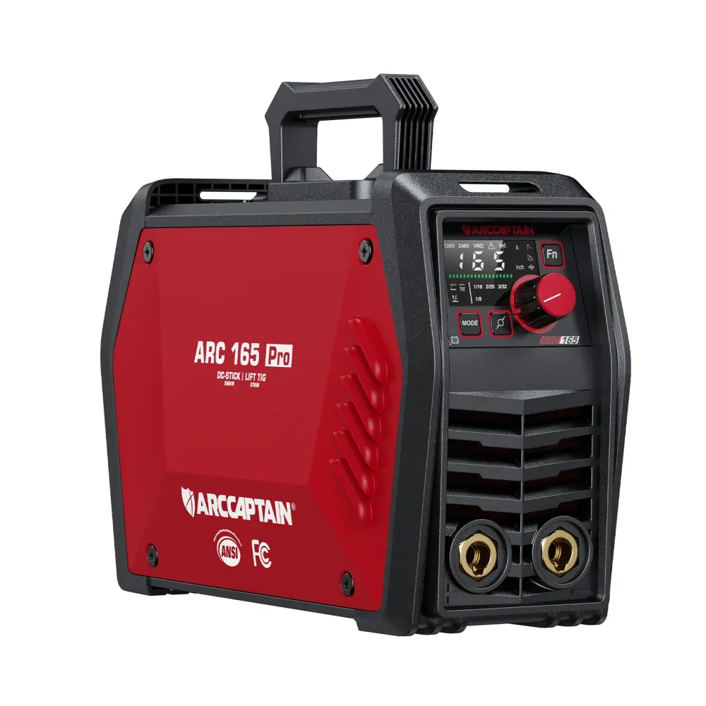 Arccaptain iControl ARC165 PRO Avanzado SYN Stick and Lift TIG Welder
