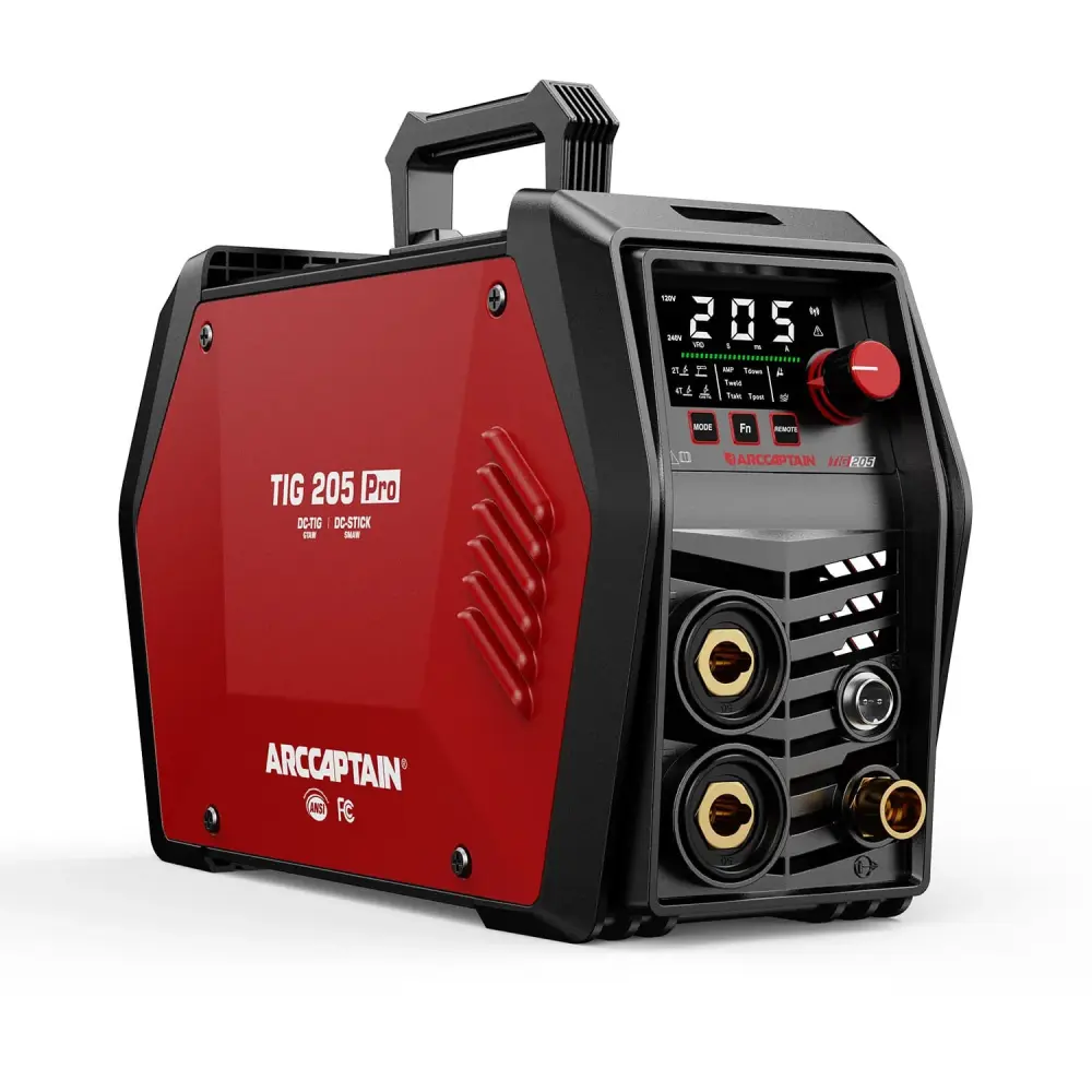 Arccaptain TIG205 Pro DC TIG Spot Gélido Welder Stick Wholesale Supply