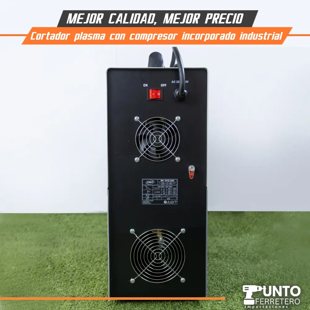 CORTADOR PLASMA CON COMPRESOR INCORPORADO NEO CUT 40