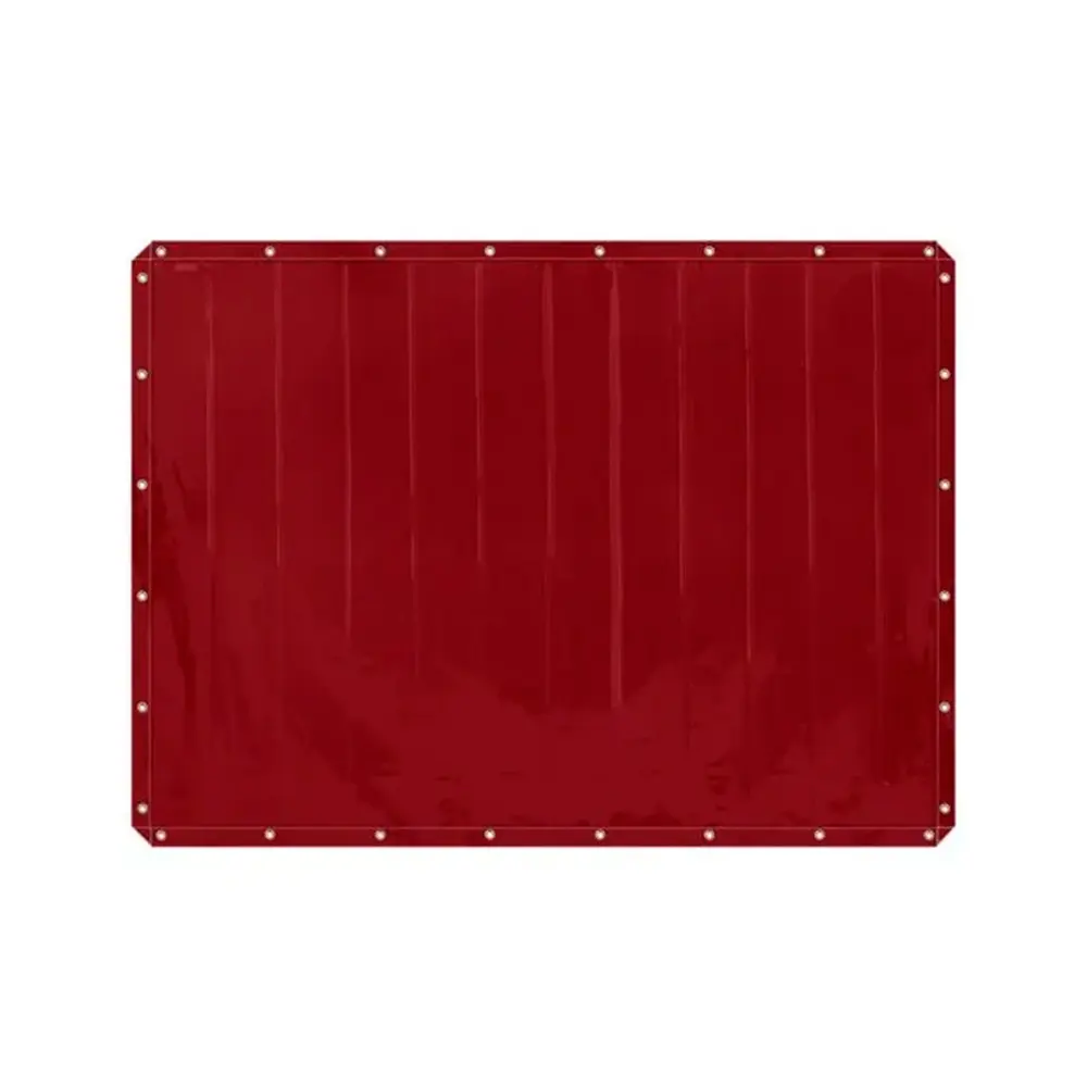 Cortina Para Soldadura 1.74X2.35M Roja Zag-63A