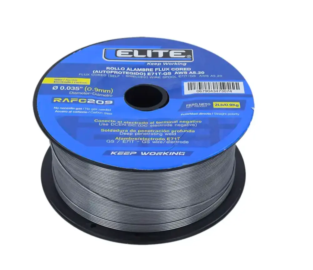 Estación de Soldadura Regulable Soldadura Microalambre 0.035 pulg De élite RAFC209 0.9 Kg