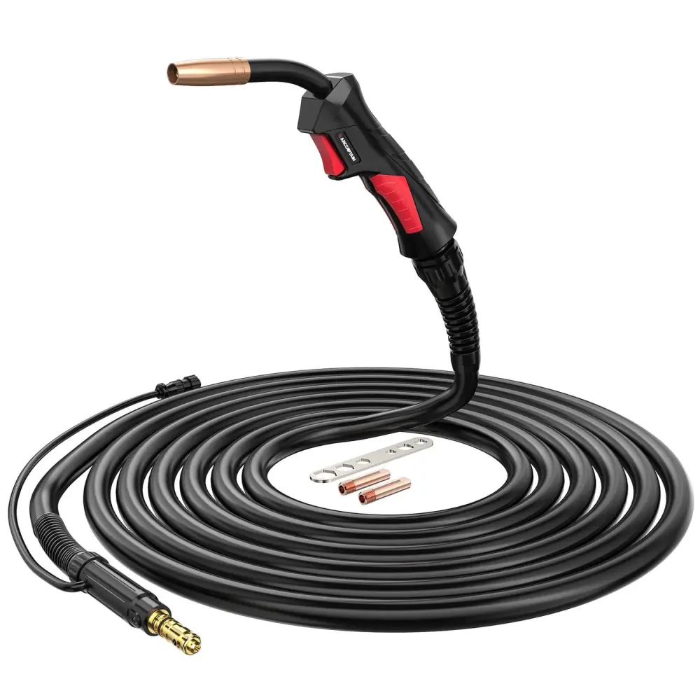 Pistola de soldar Lincoln Magnum 100L MIG K530-6 Reemplazo de pistola de 100 amperios y 10 pies