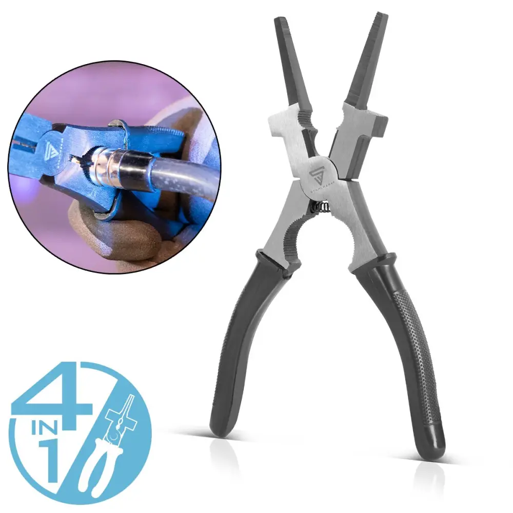 Stahlwerk Mig Mag soldadura de soldadura MSZ-203 ST 8 "| 203 mm Versión de longitud 4-en-1 Tintas de boquilla | Pontas de...