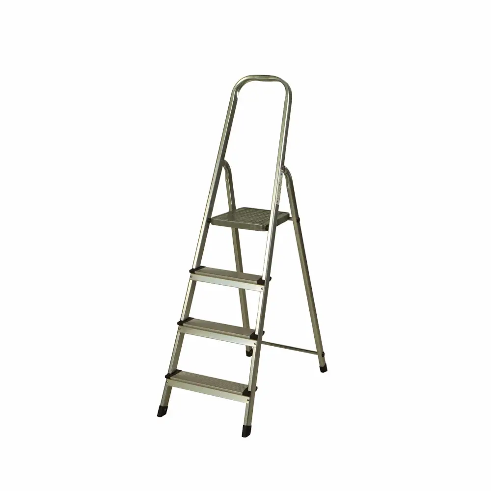 Profesional de Alta Calidad Escalera de aluminio 4 peldaños catterhouse altura máxima de trabajo 284 cm