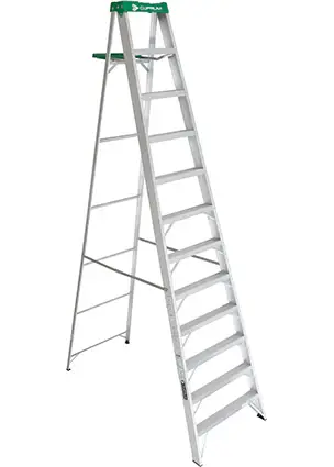 Escalera Multifuncional Escalera Tijera Aluminio, Base C/ Iman Cuprum 2213-12