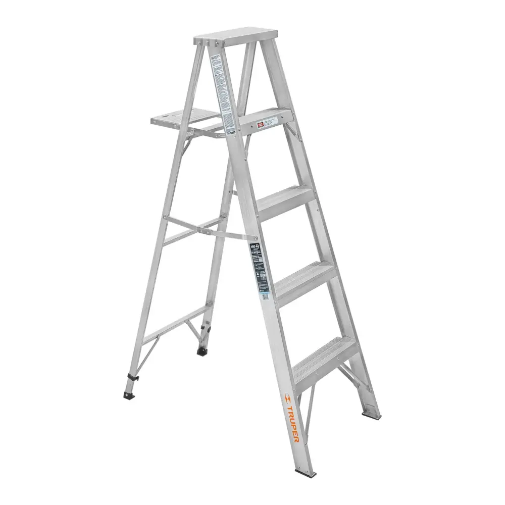 Escalera Multiposición Escalera de tijera, aluminio, tipo lll, 4 escalones