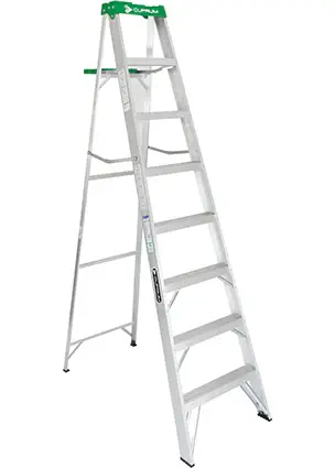 Escalera Plataforma Escalera Tijera Aluminio Base C/Imán Cuprum 2213-08