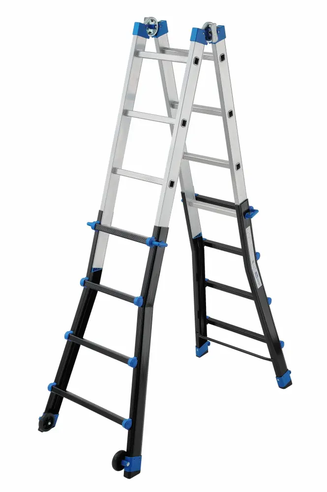 Gierre-al070-escalera multifunción telescópica de aluminio peppina pro Altura Máxima 4 Metros