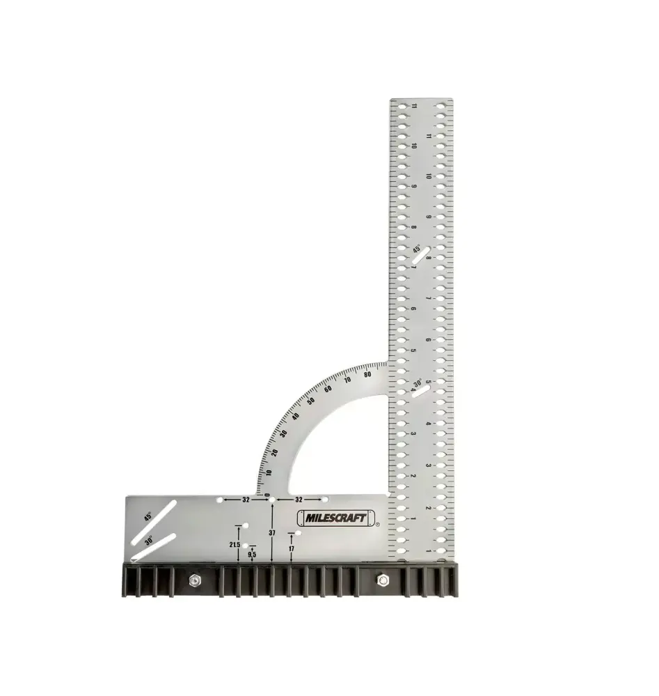 Certificado ISO Escuadra Carpintero De Precisión 300mm 8454 Milescraft