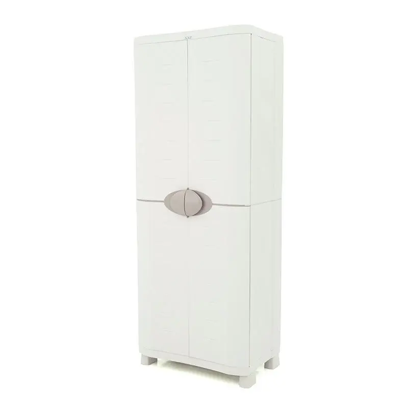 Escuadra de Nivel Armario Escobero 70 cm Space Saver Plastiken Hueso