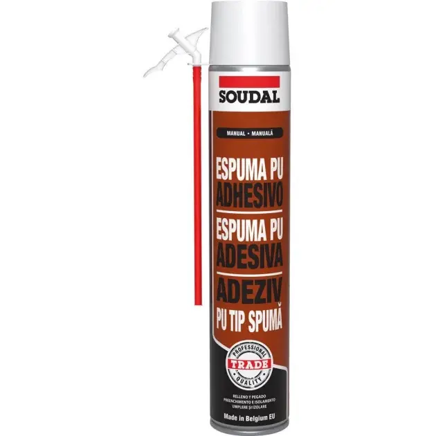 Espuma adhesiva soudal 750ml