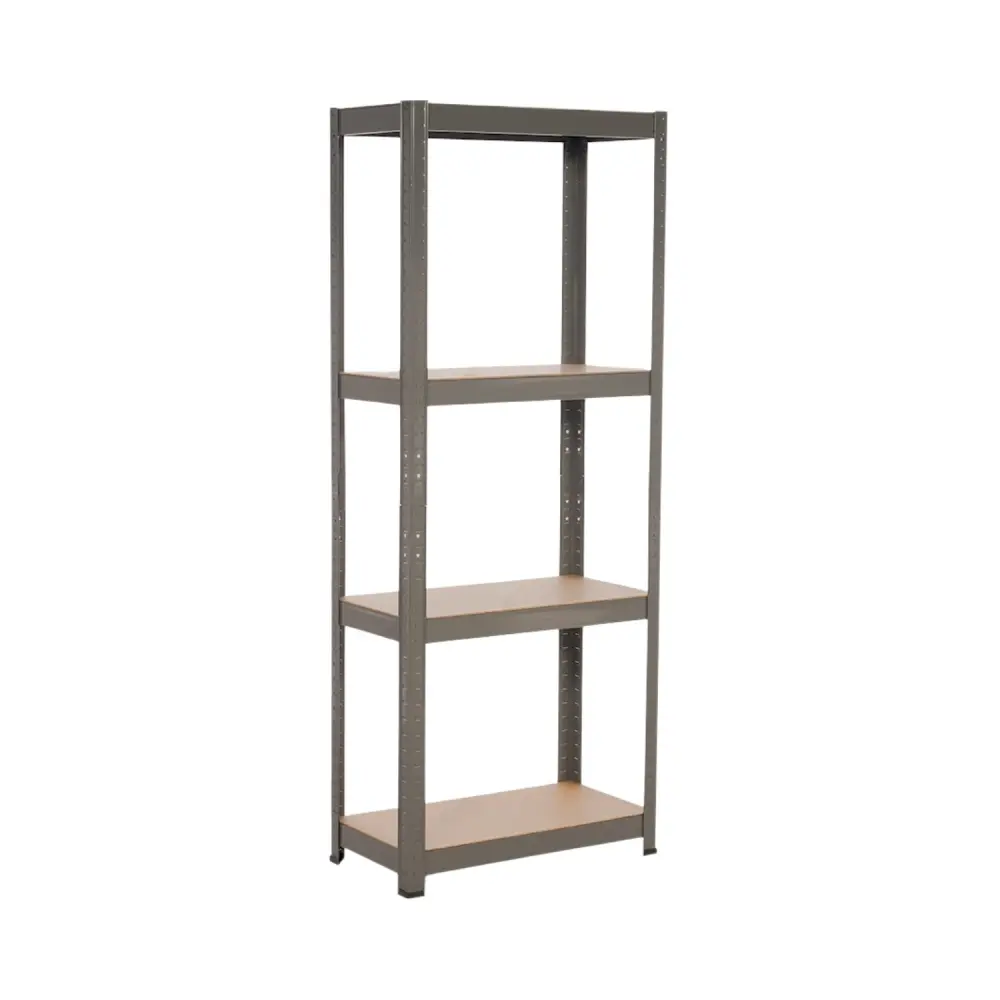 Organizador para Bicicletas Estanterí metálica con 4 baldas ajustables 148x60x30cm 240kg Thinia Home