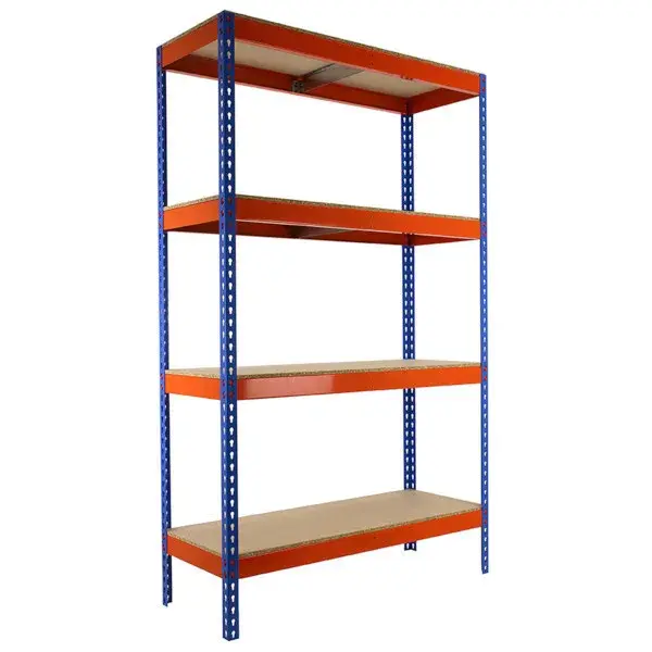 Estanterí metálica sin tornillos Bricoforte 200x120x45cm