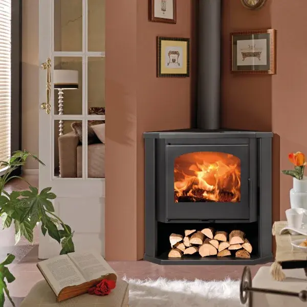 Estufa leñ Madeira 7 kW Panadero