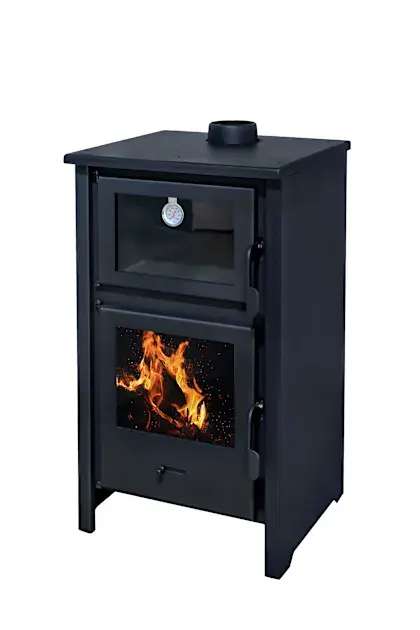 Estufa leñ con horno Luna 9,7 kW Vertex vertexlife