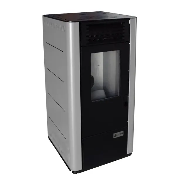 Estufa de pellet 9kW blanco Canadian