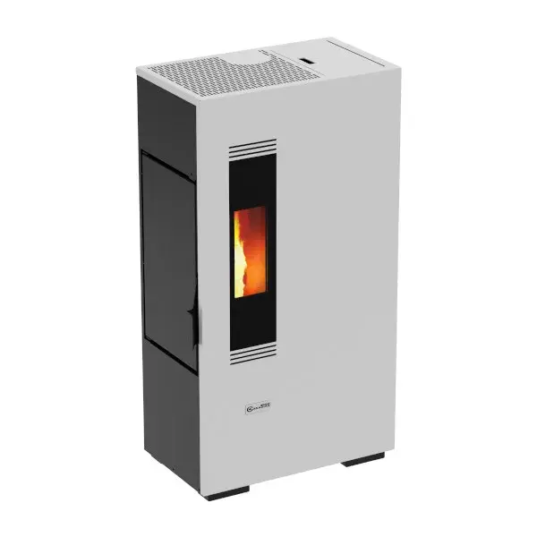 Estufa de pellet Compact 5kW blanco Canadian
