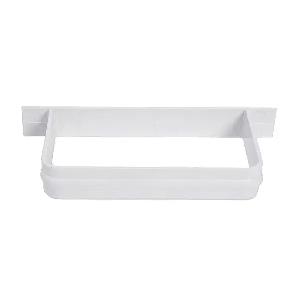 Abrazadera rectangular tubo extracción 110 x 55 mm pvc