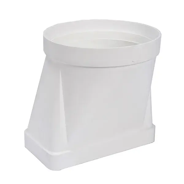 Empalme mixto 180x90 - ø150 mm bp