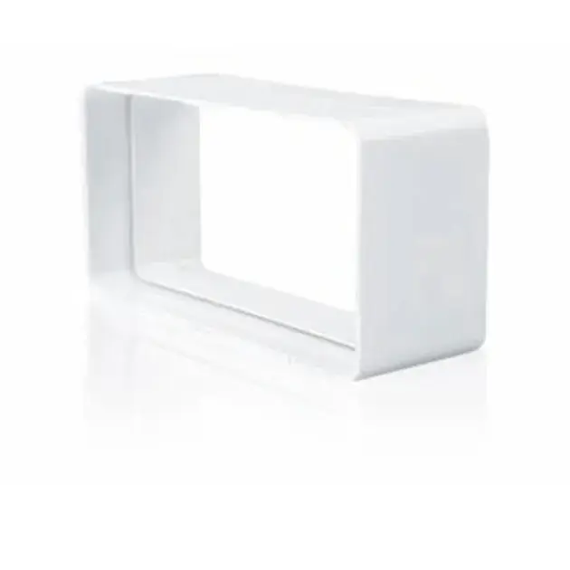 Empalme rectangular 55 x 220 mm