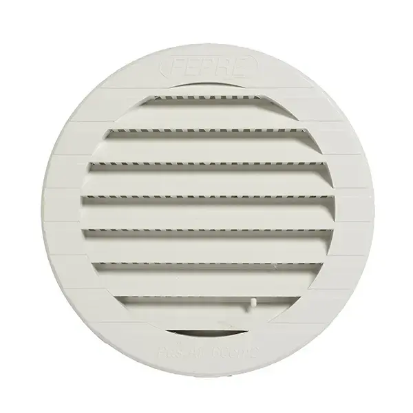 Rejilla empotrable ø 11,8 cm regulable con mosquitera