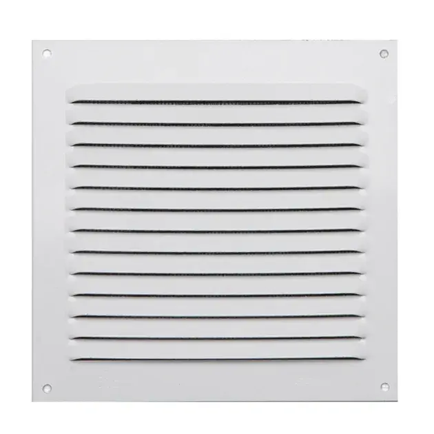 Rejilla metálica aluminio 0,6 mm 15 x 15 cm