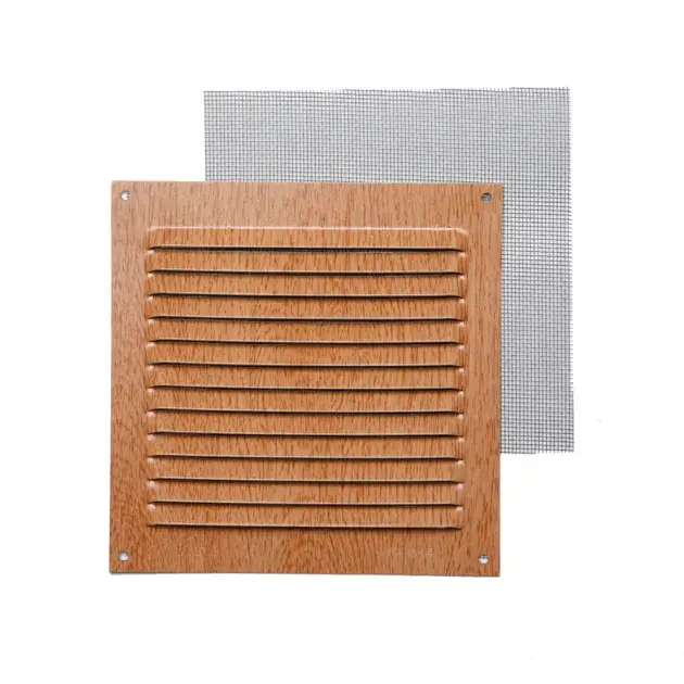 Rejilla c/ mosquitera madera 15 x 15 cm