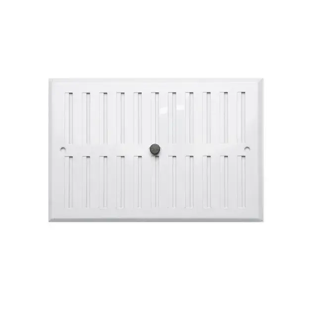 Rejilla regulable blanca 17 x 25 cm