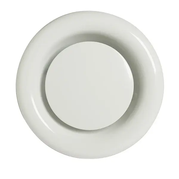 Válvula de extracción acero blanco Ø 12,5 cm