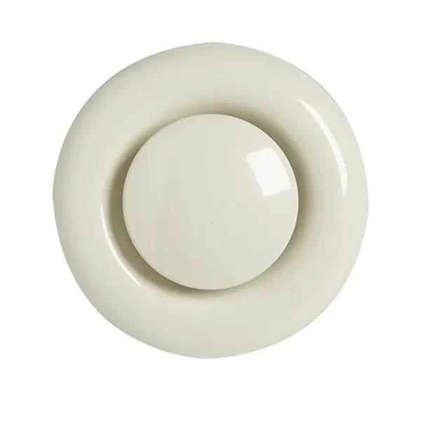 Válvula de extracción acero blanco Ø 10 cm