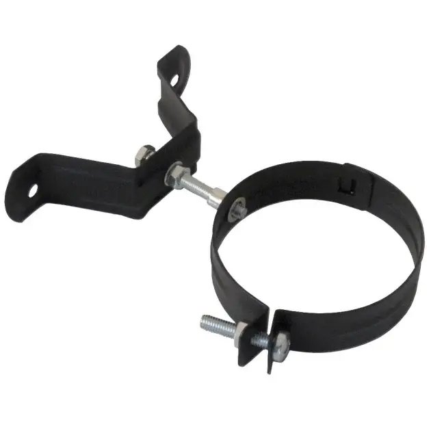 Abrazadera mural ajustable pellet ø 80 mm