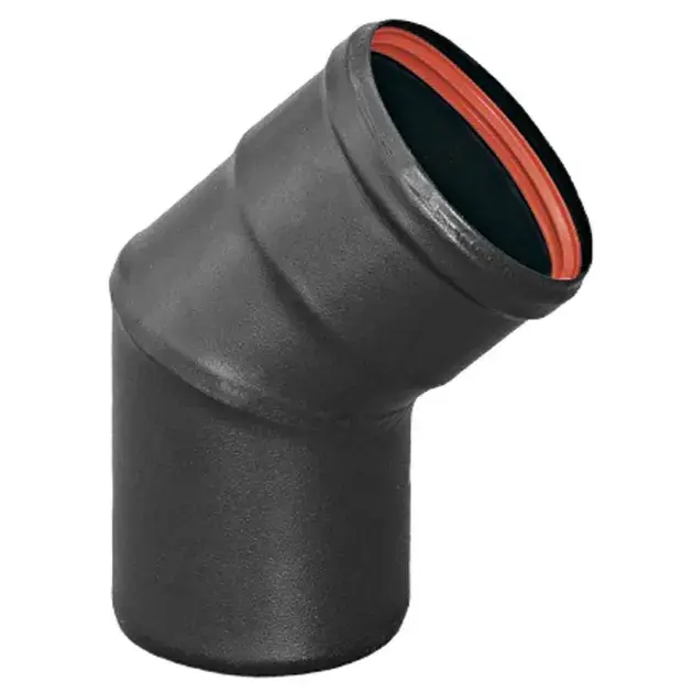 Codo pellet 45º ø 80 mm